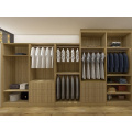 Cube plywood waterproof walk in clothes prefab wardrobe